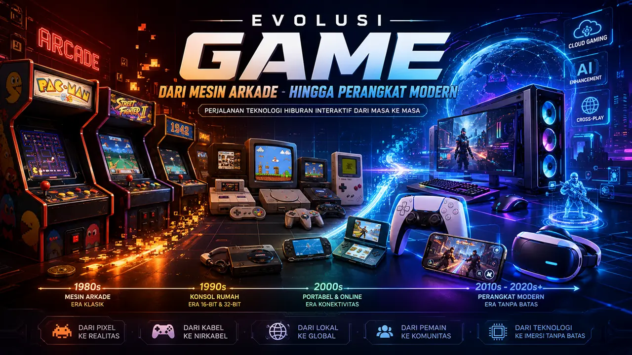 evolusi game